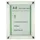 Menoor Deurbord Premium Glasslook A4 Plexiglas