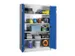 Armoire Grand Espace à Portes Pliantes Ral7035 Façade Ral5010
