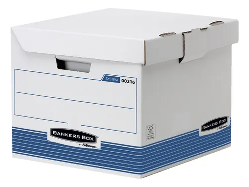 Opbergdoos R-kive Prima Flip Top Kubus Blauw 350x293x370mm