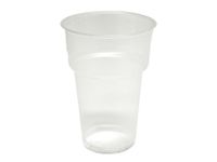 Beker transparant 250ml PP bier 50 stuks