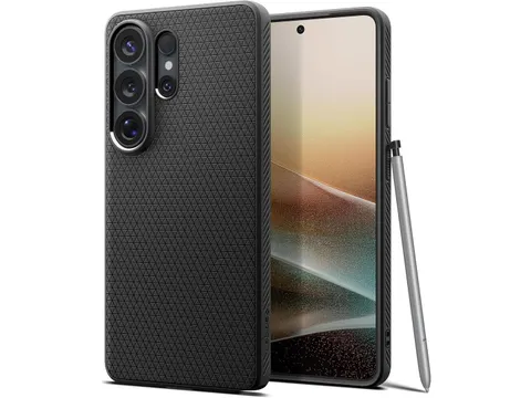 Liquid Air Samsung Galaxy S26 Ultra Hoesje Back Cover Matte Zwart