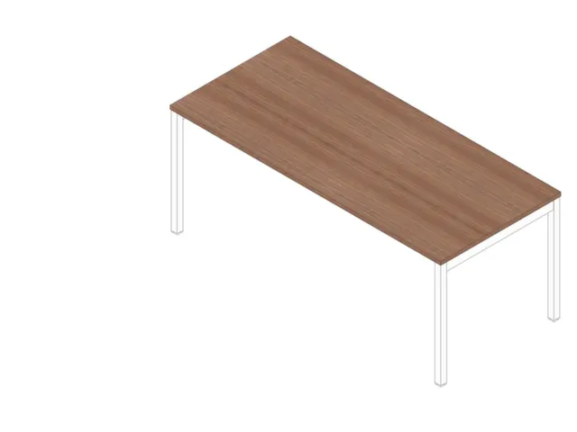 In hoogte verstelbaar bureau,HxBxD 680-760x1800x800mm