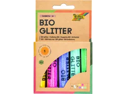 Glitterpoeder Bio Folia Rainbow 7gr 5 kleuren