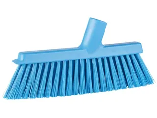 Vikan 31033 stofferbezem met haakse schroefdraad 250mm Blauw - 1