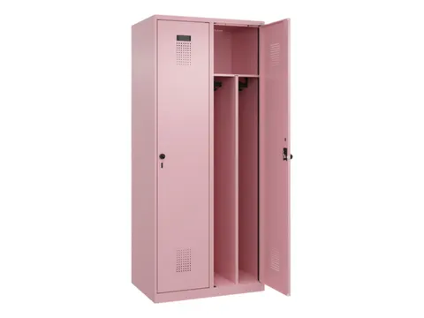 locker voor scheiding van kleding,HxBxD 1850x800x500mm,2vak