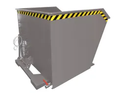 Kiepbak voor spaanders,HxLxB 1090x1640x1680mm,2m³,draagverm. 1500kg