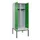 locker met bank,voor scheiding van kleding,HxBxD 2120x800x815mm,2vak