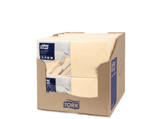 Tork 477206 Lunchservet Advanced Zand 33x33cm