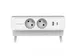 contactdoos Power Desk 2 wit voor België