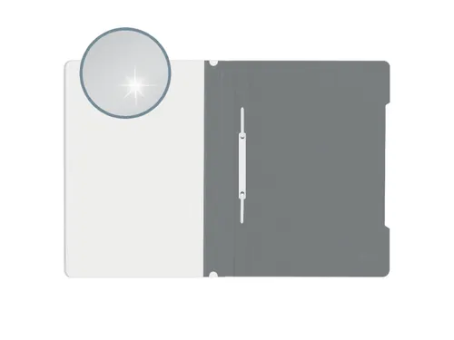 Leitz 4191 Snelhechter A4 PVC Blauw Documentmap 60 Vel