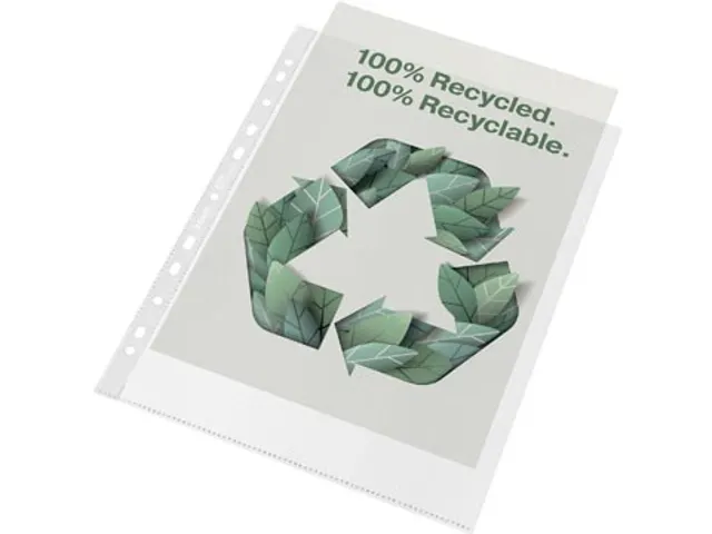 geperforeerde showtas gerecycleerd A4 maxi 50 stuks