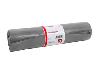 Afvalzak Quantore LDPE T50 60L grijs extra stevig 60x90cm rol à 25st - 1