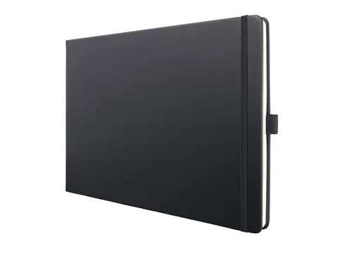 Notitieboek Conceptum A4 landsoftcoverape zwart punt-gelijnd hardcover