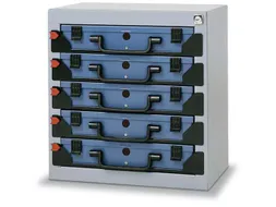 Opbergtoren Met Assortimentskoffers Plaatstaal 416x256mm 5x Koffer C