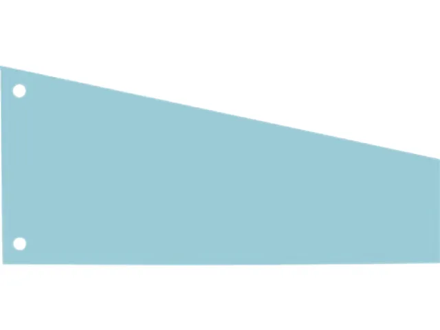 Scheidingsstrook Oxford trapezium 240x105/55mm 190gr blauw