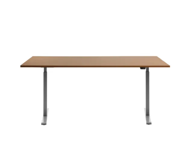 Elektrisch ihv bureau,HxBxD 700-1200x1800x800mm,blad beuken