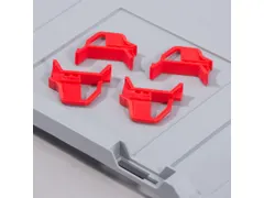 Clips De Fermeture Pour Bac Norme Europe Fermeture à Cliquet Coulissa