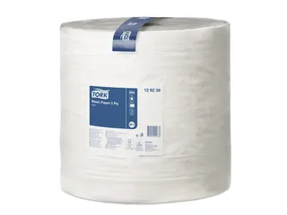 Tork Poetspapier Rol Basic 129239 2-Laags W1 Wit - 3
