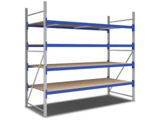 breedvakstelling,grondveld,HxBxD 2500x2820x1100mm,vakl. 500kg - 2