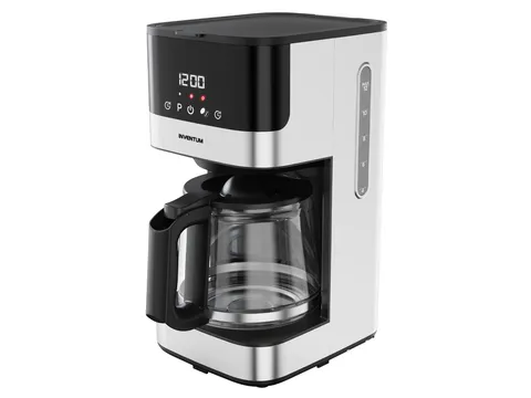 Koffiezetapparaat Inventum 1.5 liter zwart met rvs