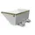 kiepbak,HxLxB 865x1485x1570mm,0,9m³,draagverm. 1000kg,verzinkt