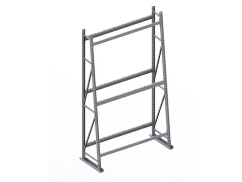 magazijnrek voor profielen,grondveld,eenzijdig,HxBxD 2500x1400x500mm