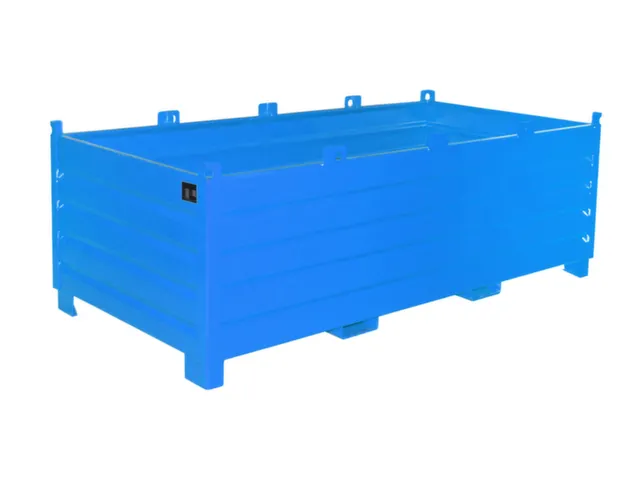 Systeem-Stapelcontainer Blauw 850x2400x1200mm 2250kg Inhoud 2m³