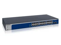 NETGEAR XS724EM, Managed, L2, 10G Ethernet (100/1000/10000), Rack-mont