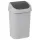 Curver vuilnisbak Mistral Swing recycled PVC antraciet 25 Liter