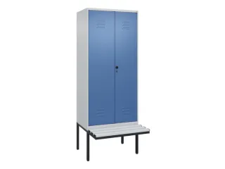 locker voor scheiding van kleding,HxBxD 2120x800x815mm,2vak - 1
