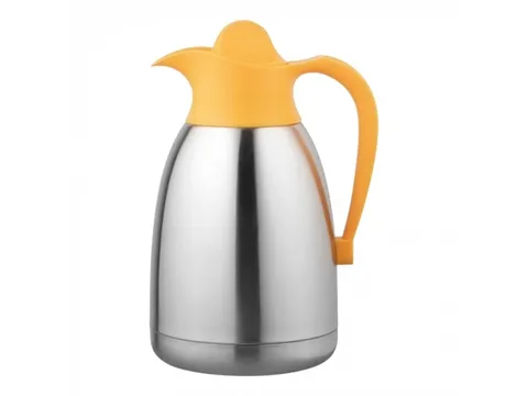 Isoleerkan Geel RVS 1.5 Liter