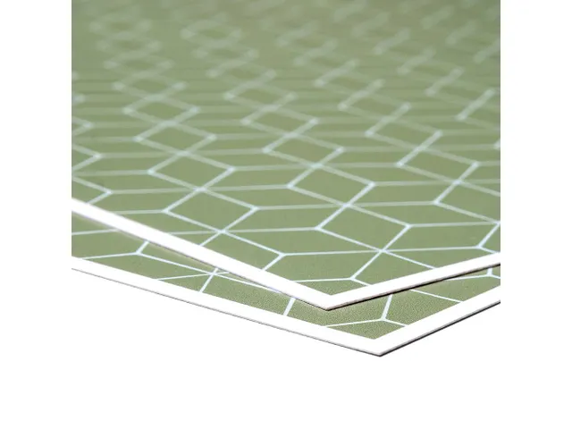 Set de table 45x32cm PVC Citrons 6 pièces