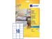 Adresetiket Avery J8161-10 63.5x46.6mm Inkjet Wit 180 stuks