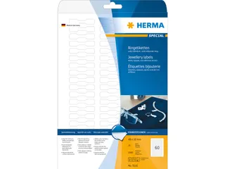 HERMA 5116 Ringetiketten 10x49mm A4 Wit 1500 stuks - 1