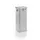 stembus,HxLxB 930x385x385mm,110l,wand aluminium aluminium-zilver