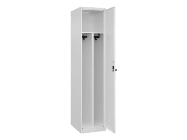 locker voor scheiding van kleding,HxBxD 1850x400x500mm,1vak