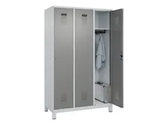 locker,HxBxD 1950x1200x500mm,3vak,vak B 400mm,cil.-slot,voeten