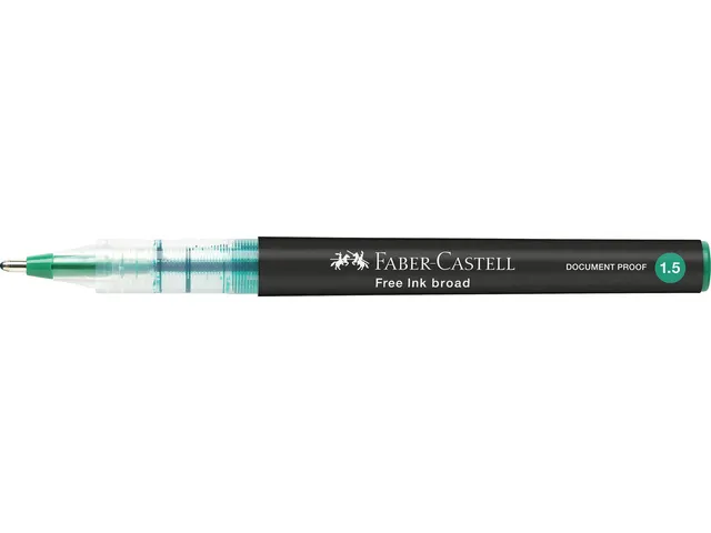 Inktroller Faber-Castell 1.5mm groen
