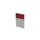baliepaneel,v. bureau,aanbouw rechts,B 800mm,MP-lichtgrijs,BN4011-rood