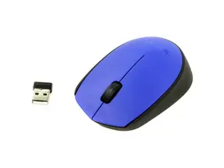 Logitech M171 draadloze muis blauw