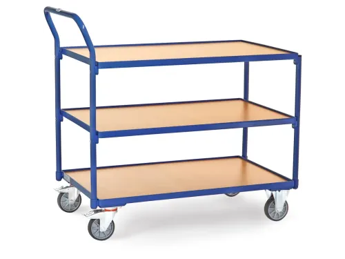 Lichte Tafelwagen 2752 300kg 3 Etages 1000x600mm Houten Plaat
