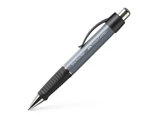 Balpen Faber-Castell Grip plus steengrijs - 1