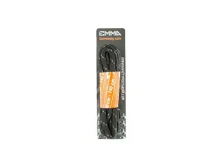 Emma Working veters, lengte 140 cm, zwart/grijs, per paar - 1