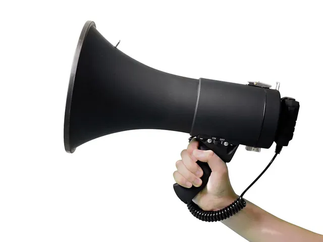 Krachtige Megafoon 50W met ingebouwde sirene Bluetooth