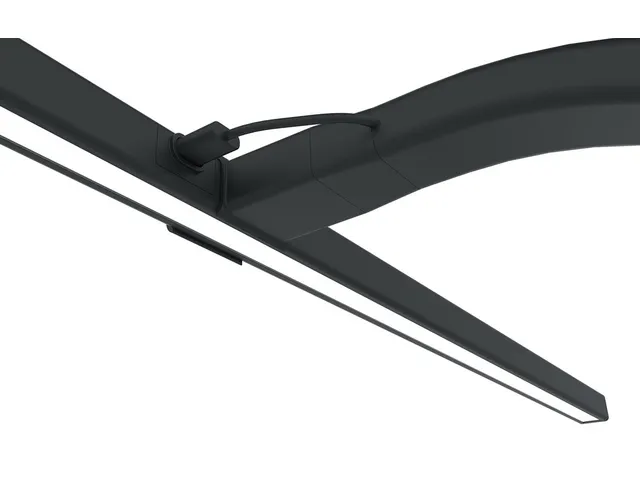 LED bureaulamp Strata, zwart