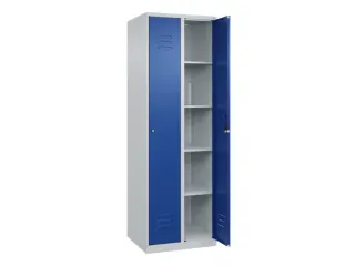 wasgoedverdeelkast,HxBxD 1850x600x500mm,vak B 300mm,cilinderslot - 2