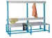 banc double,HxLxP 1600x2000x770mm,piètement RAL5012