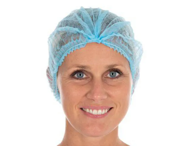 Franz Mensch Hygonorm 121062 Clip cap Haarnetje 55cm Blauw 1000 stuks