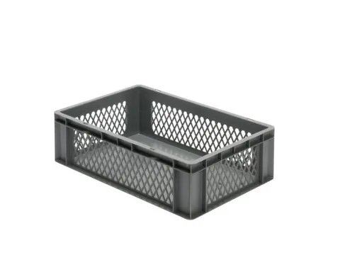 Euronorm-Stapelbak 33l H X L X B 175x600x400mm Grijs