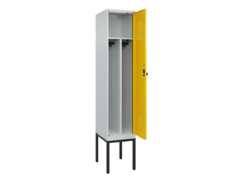 locker voor scheiding van kleding,HxBxD 2120x400x500mm,1vak